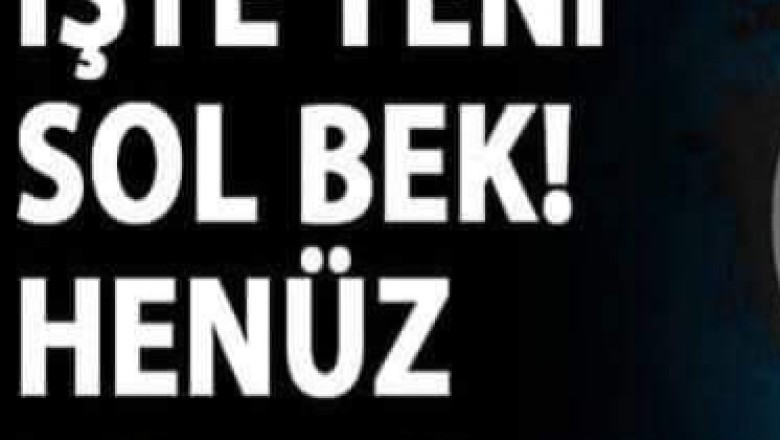 #Sondakikaaa Fenerbahçe'nin yeni sol beki belli oldu