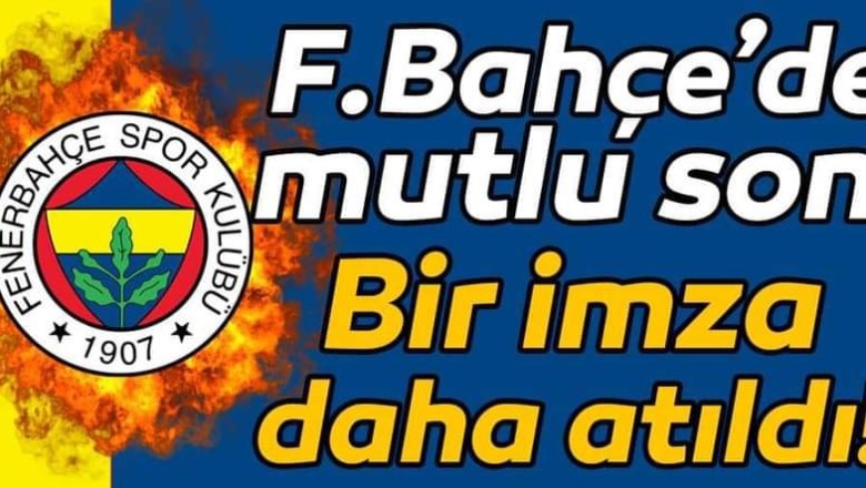 Ve Fenerbahçe'de mutlu son! Az önce açıklandı... Yıldız futbolcu ile anlaşmaya varıldı...