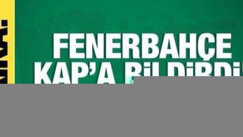 #Sondakikaaa Fenerbahçe bir transferi daha KAP'a bildirdi