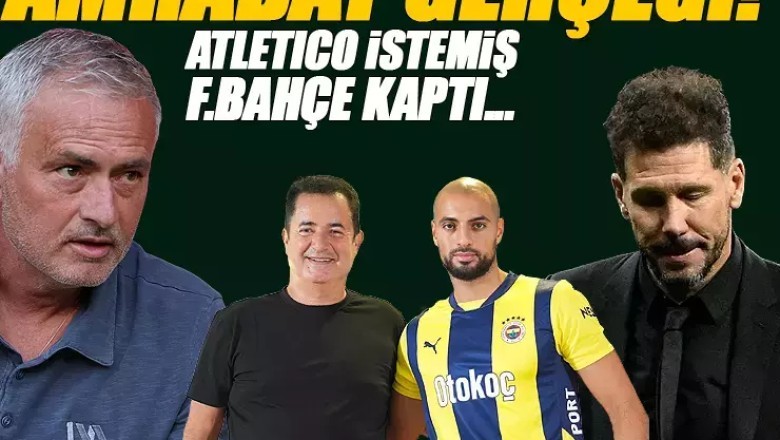 Fenerbahçe'nin Amrabat transferinde Atletico Madrid detayı! Mourinho devreye girdi