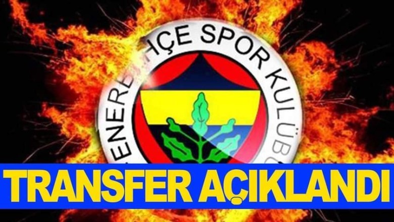 Fenerbahçe 1 transferi daha açıkladı