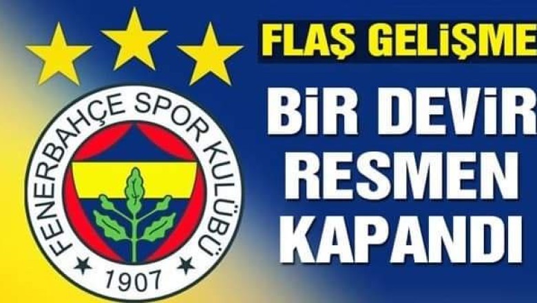 Fenerbahçe'de 1 devir sona erdi