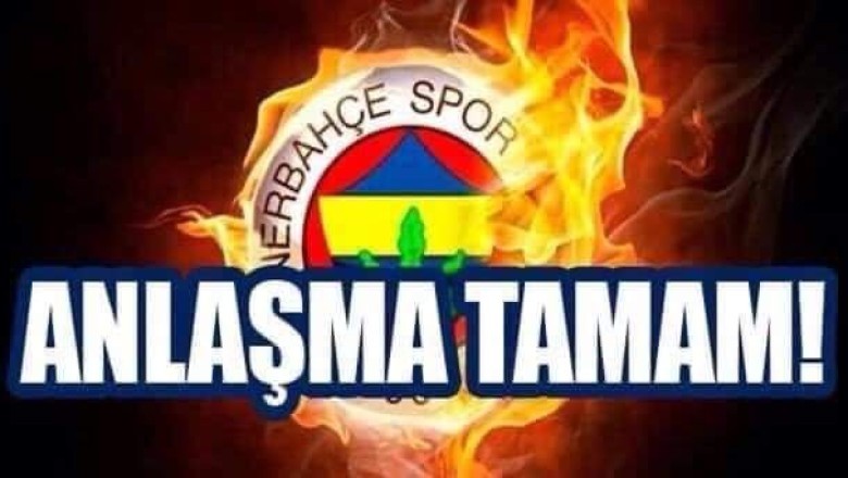 Son Dakika !! Anlaşma Tamam! Fenerbahçemize hayırlı olsun