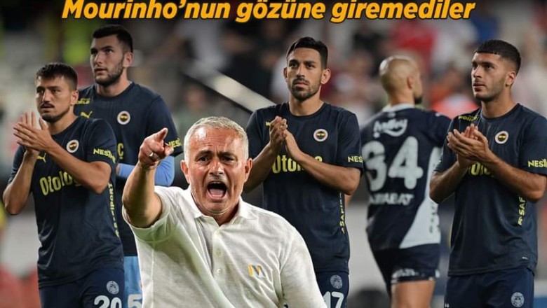 Fenerbahçe'de Ocak'ta 2 veda birden! Mourinho'nun gözüne giremediler