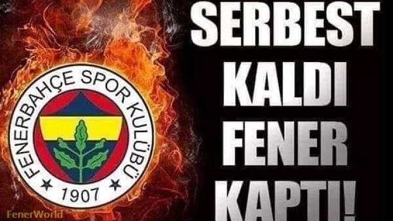 Serbest Kaldı, Fener Kaptı !! Dünyaca ünlü futbolcu Fenerbahçe'ye BEDAVA geliyor...