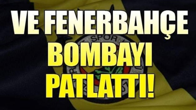 Son Dakika! Fenerbahçe bombayı patlattı! "3 yıllık sözleşme.."